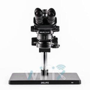 Microscopio Trinocular RELIFE m5t-b3 50x Zoom LED wifix